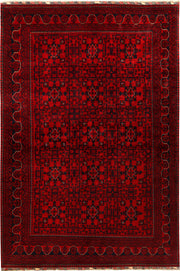 Dark Red Khal Mohammadi 6'  4" x 9'  7" - No. QA16425