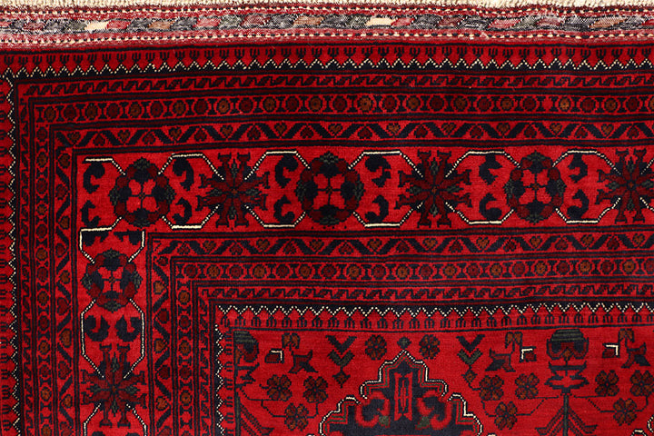 Dark Red Khal Mohammadi 6' 6 x 9' 9 - No. 67051 - ALRUG Rug Store