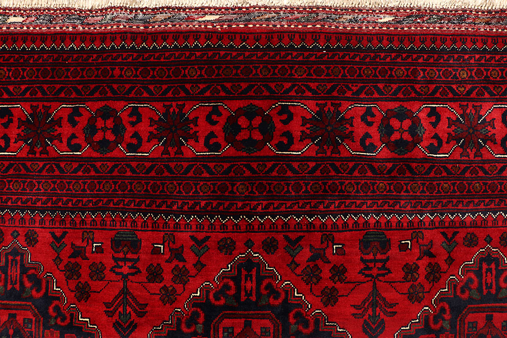 Dark Red Khal Mohammadi 6' 6 x 9' 9 - No. 67051 - ALRUG Rug Store