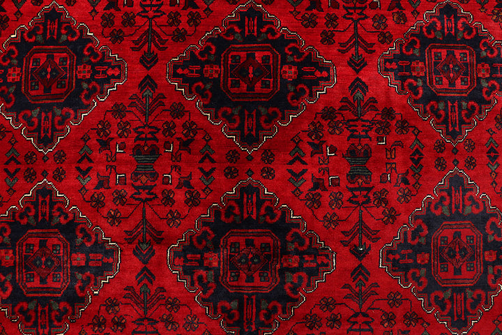 Dark Red Khal Mohammadi 6' 6 x 9' 9 - No. 67051 - ALRUG Rug Store
