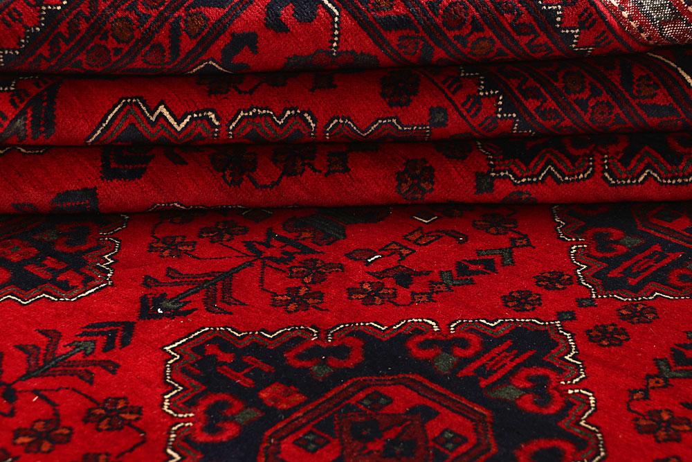 Dark Red Khal Mohammadi 6' 6 x 9' 9 - No. 67051 - ALRUG Rug Store