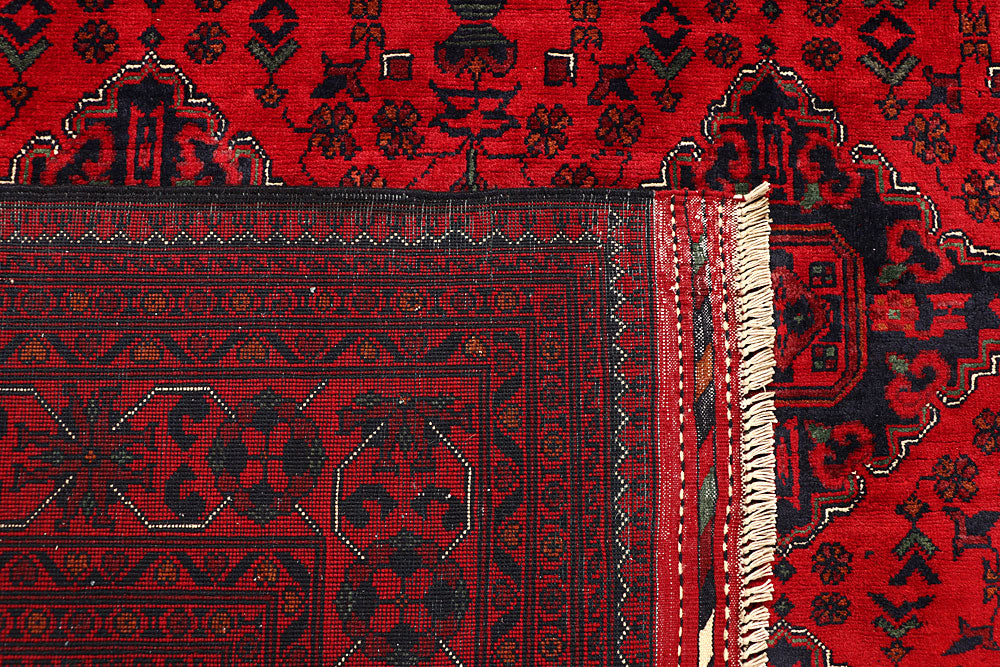 Dark Red Khal Mohammadi 6' 6 x 9' 9 - No. 67051 - ALRUG Rug Store