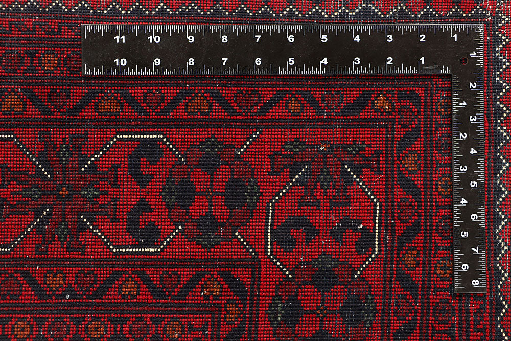 Dark Red Khal Mohammadi 6' 6 x 9' 9 - No. 67051 - ALRUG Rug Store