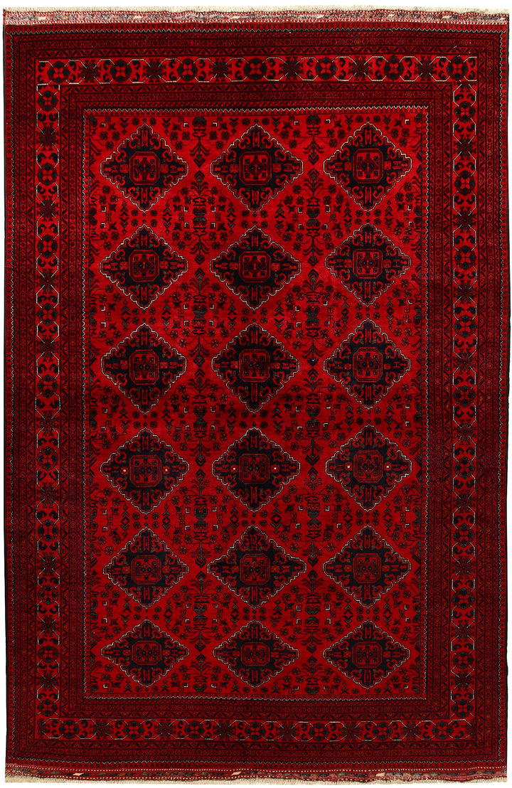 Dark Red Khal Mohammadi 6' 6 x 9' 9 - No. 67051 - ALRUG Rug Store