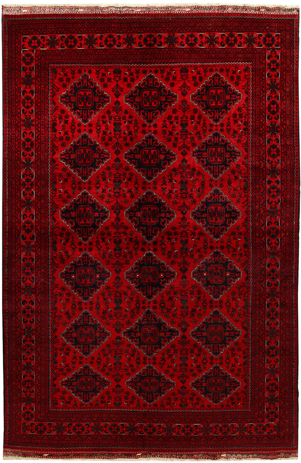 Dark Red Khal Mohammadi 6' 6 x 9' 9 - No. 67051 - ALRUG Rug Store