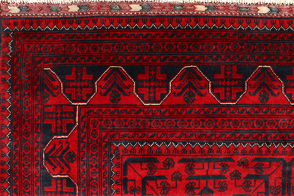 Dark Red Khal Mohammadi 6' 5 x 9' 7 - No. 67052 - ALRUG Rug Store