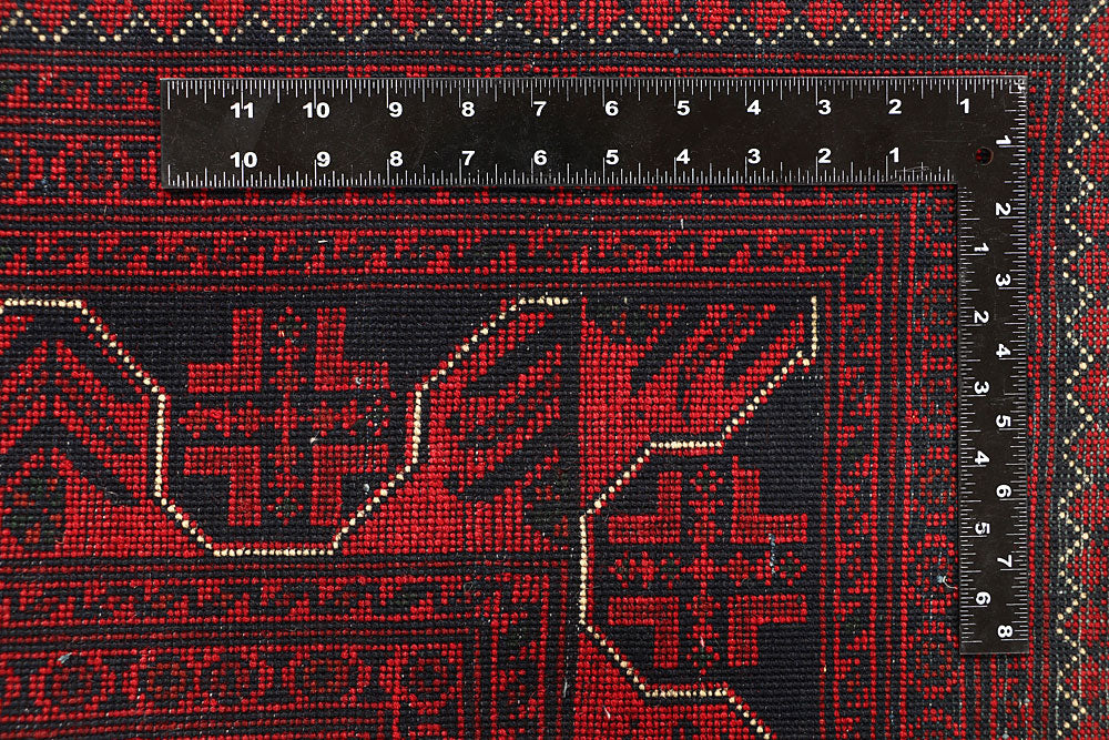 Dark Red Khal Mohammadi 6' 5 x 9' 7 - No. 67052 - ALRUG Rug Store