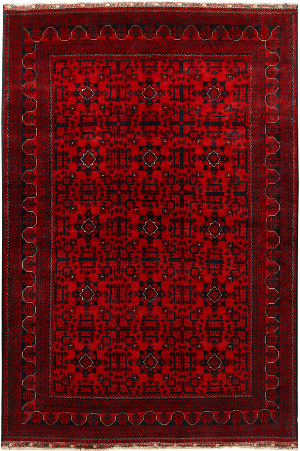 Dark Red Khal Mohammadi 6' 5 x 9' 7 - No. 67052 - ALRUG Rug Store