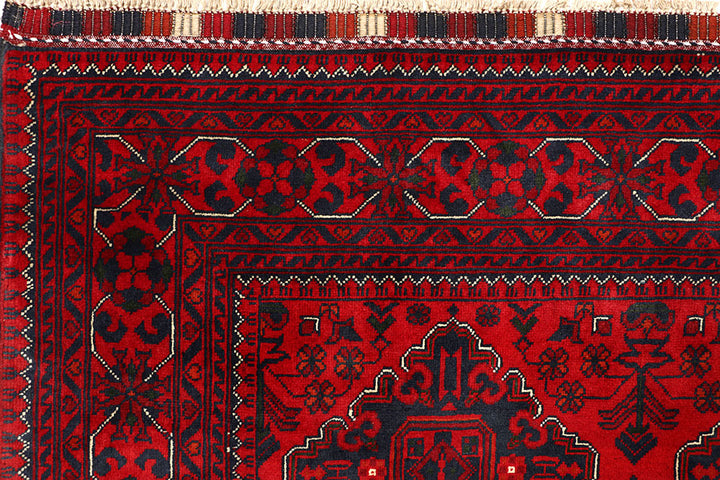 Dark Red Khal Mohammadi 6'  5" x 9'  5" - No. QA99360