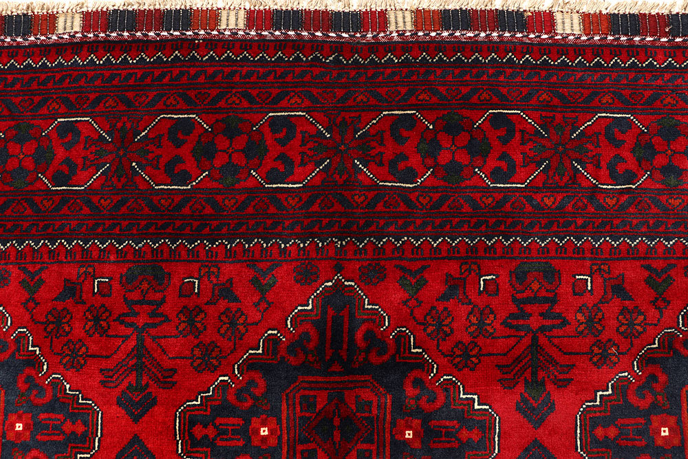 Dark Red Khal Mohammadi 6' 5 x 9' 5 - No. 67053 - ALRUG Rug Store