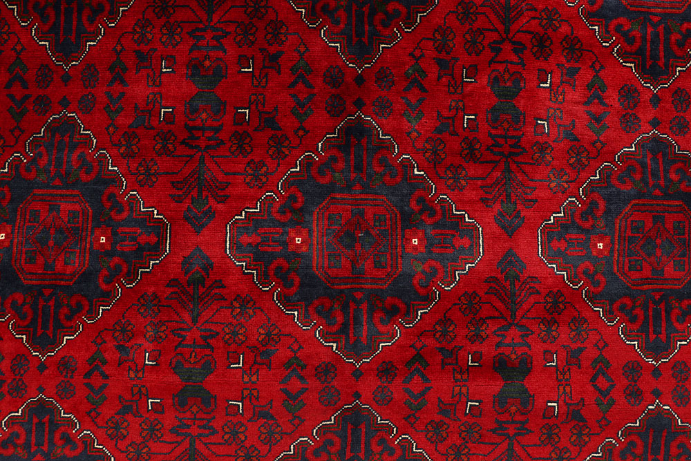 Dark Red Khal Mohammadi 6' 5 x 9' 5 - No. 67053 - ALRUG Rug Store