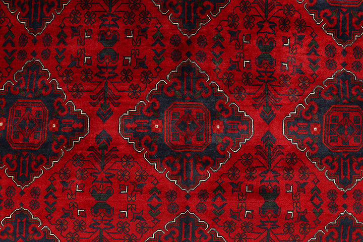 Dark Red Khal Mohammadi 6'  5" x 9'  5" - No. QA99360