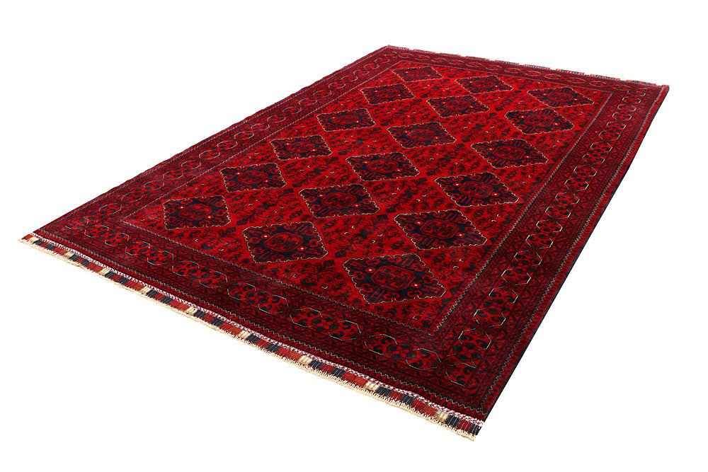 Dark Red Khal Mohammadi 6' 5 x 9' 5 - No. 67053 - ALRUG Rug Store