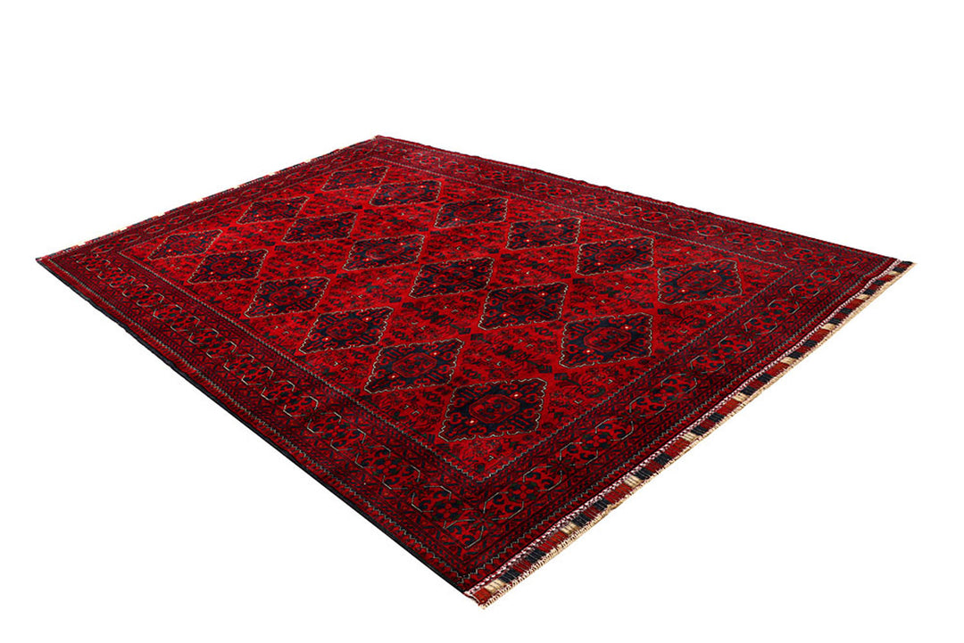 Dark Red Khal Mohammadi 6'  5" x 9'  5" - No. QA99360