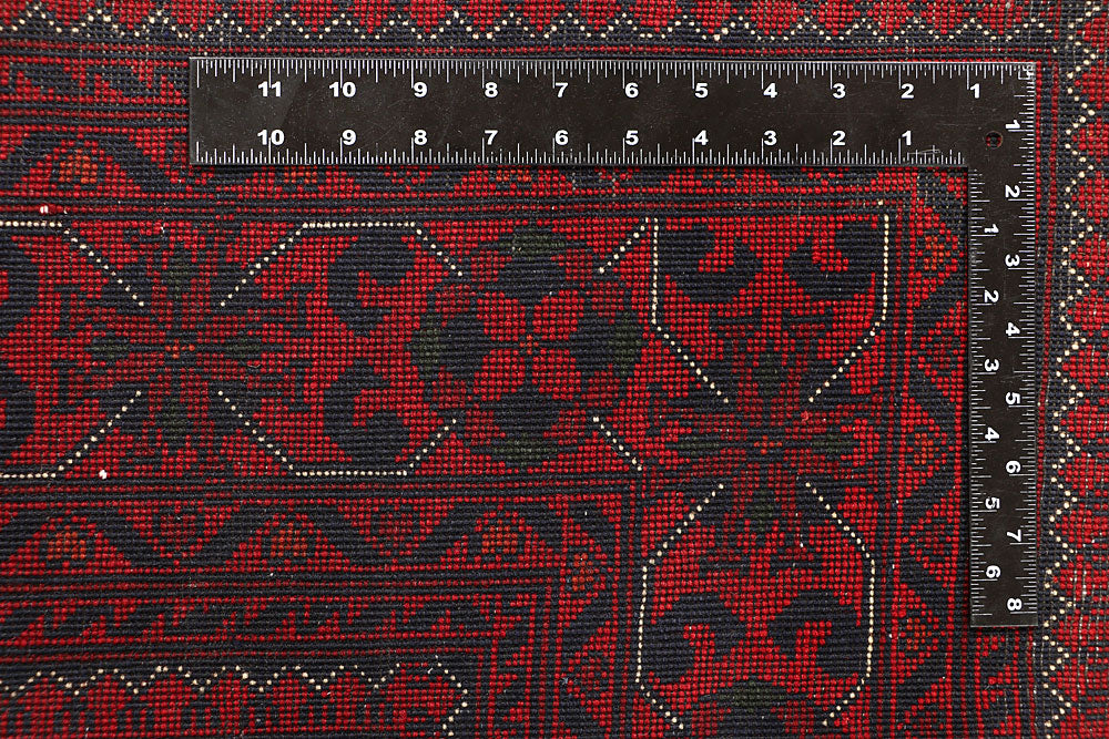 Dark Red Khal Mohammadi 6' 5 x 9' 5 - No. 67053 - ALRUG Rug Store