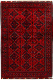 Dark Red Khal Mohammadi 6'  5" x 9'  5" - No. QA99360