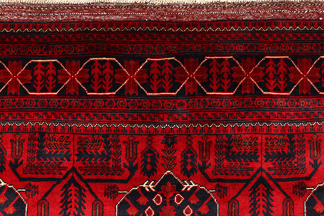 Dark Red Khal Mohammadi 6'  3" x 9'  1" - No. QA34148
