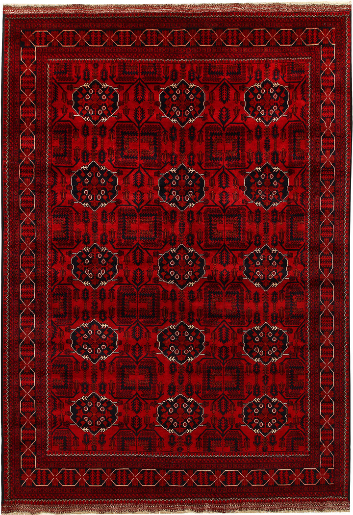 Dark Red Khal Mohammadi 6'  3" x 9'  1" - No. QA34148