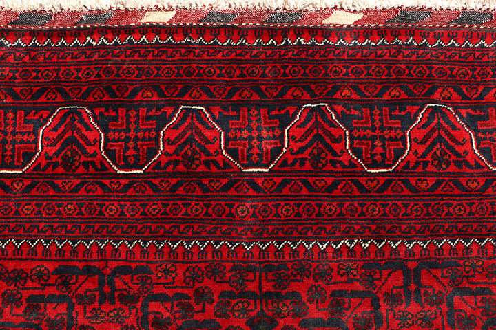 Dark Red Khal Mohammadi 6'  6" x 9'  7" - No. QA60762