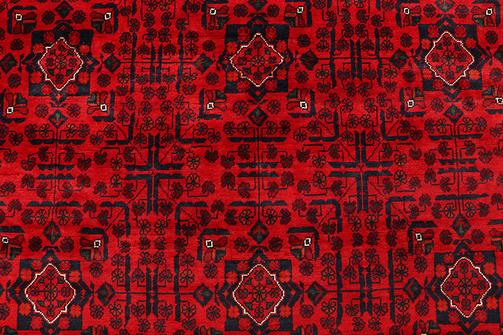 Dark Red Khal Mohammadi 6' 6 x 9' 7 - No. 67055 - ALRUG Rug Store
