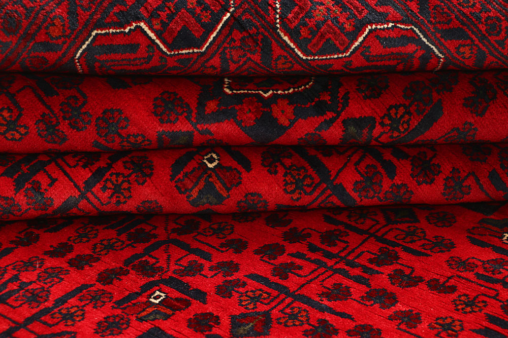 Dark Red Khal Mohammadi 6' 6 x 9' 7 - No. 67055 - ALRUG Rug Store