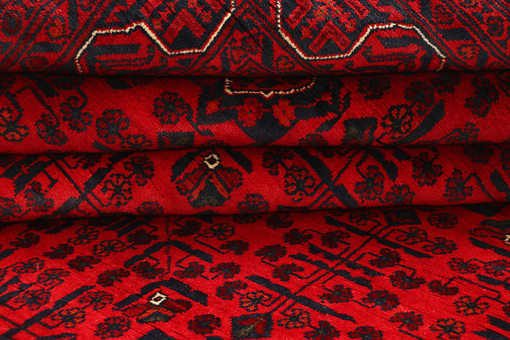 Dark Red Khal Mohammadi 6' 6 x 9' 7 - No. 67055 - ALRUG Rug Store