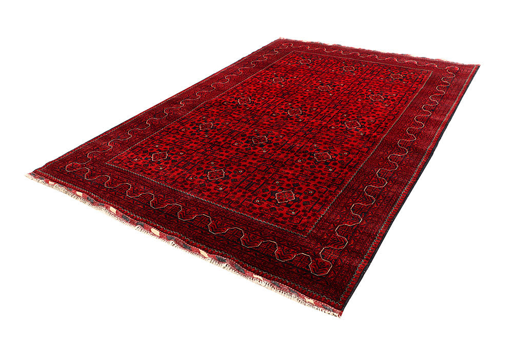 Dark Red Khal Mohammadi 6' 6 x 9' 7 - No. 67055 - ALRUG Rug Store