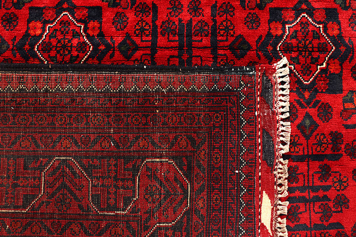 Dark Red Khal Mohammadi 6' 6 x 9' 7 - No. 67055 - ALRUG Rug Store