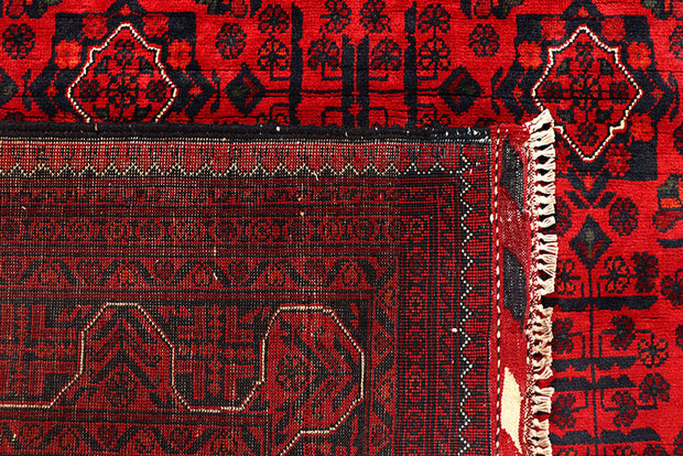 Dark Red Khal Mohammadi 6'  6" x 9'  7" - No. QA60762