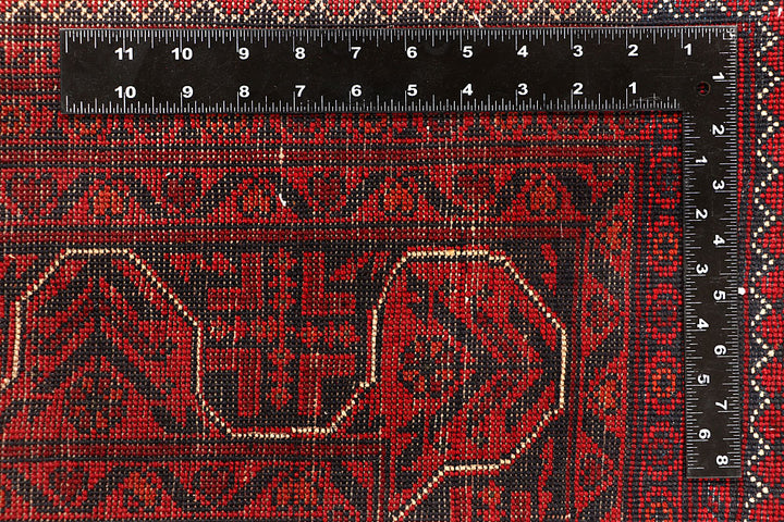 Dark Red Khal Mohammadi 6' 6 x 9' 7 - No. 67055 - ALRUG Rug Store