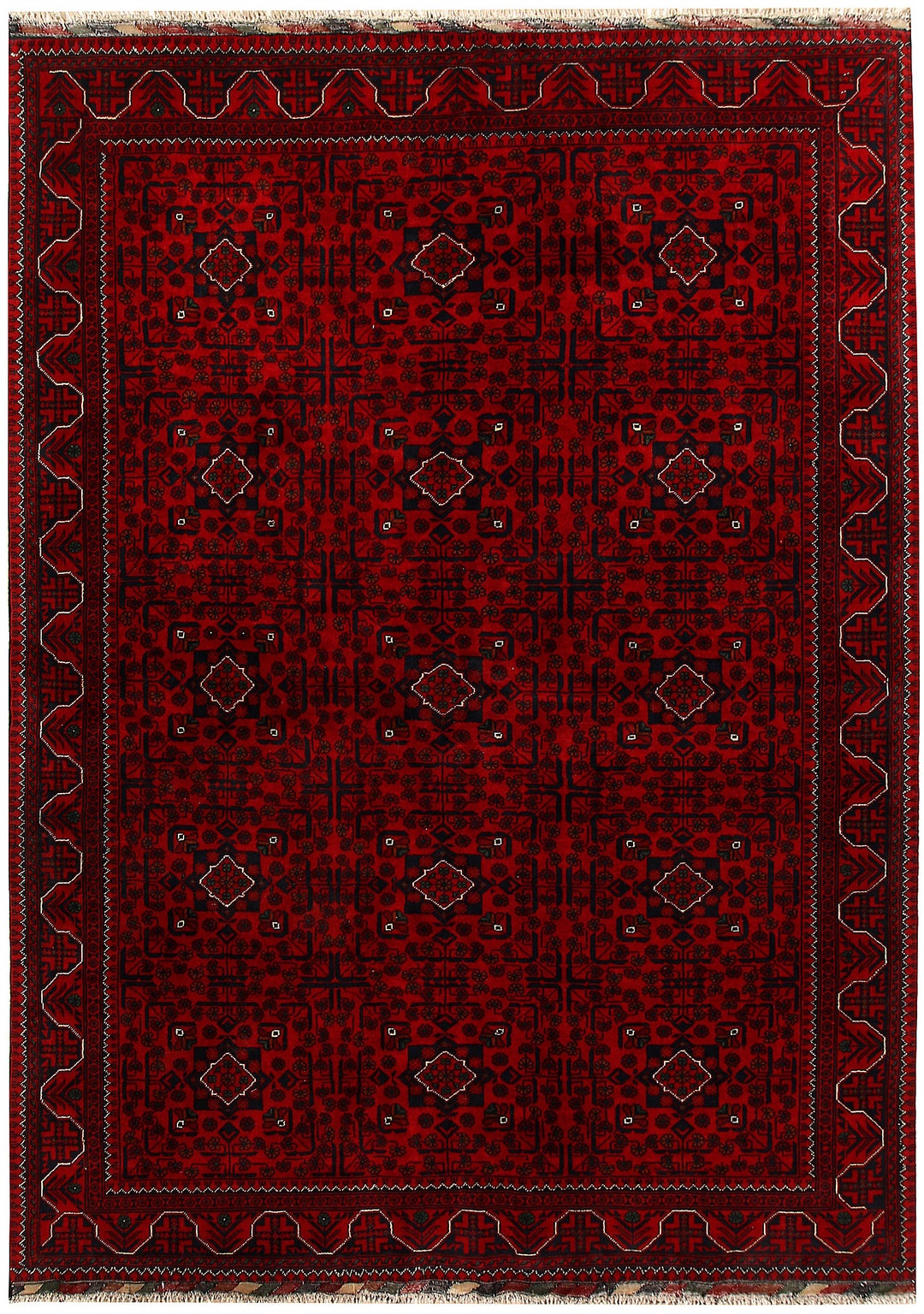 Dark Red Khal Mohammadi 5' 7 x 7' 9 - No. 67056 - ALRUG Rug Store
