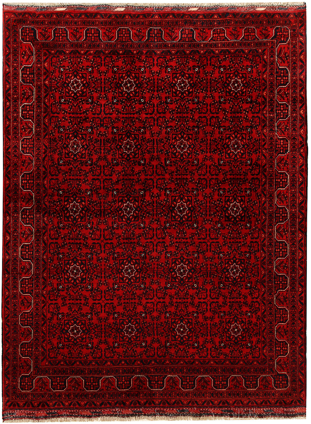 Dark Red Khal Mohammadi 5' x 6' 8 - No. 67057 - ALRUG Rug Store