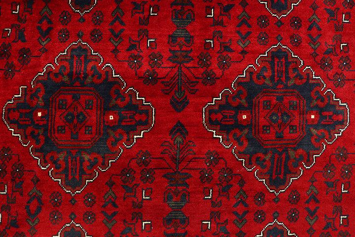 Dark Red Khal Mohammadi 4' 10 x 6' 4 - No. 67058 - ALRUG Rug Store