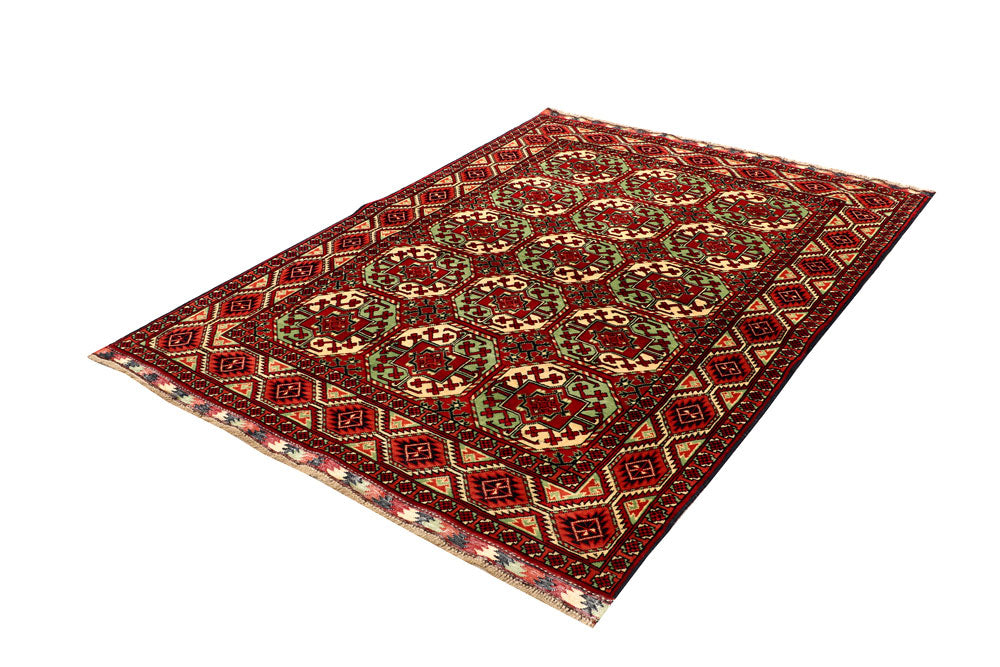 Multi Colored Khal Mohammadi 4' 10 x 6' 4 - No. 67059 - ALRUG Rug Store