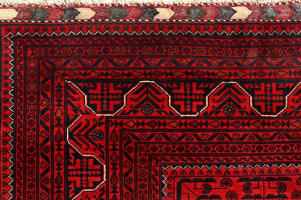 Dark Red Khal Mohammadi 5' 6 x 7' 8 - No. 67060 - ALRUG Rug Store