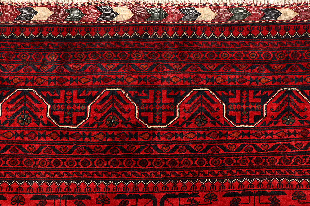 Dark Red Khal Mohammadi 5' 6 x 7' 8 - No. 67060 - ALRUG Rug Store
