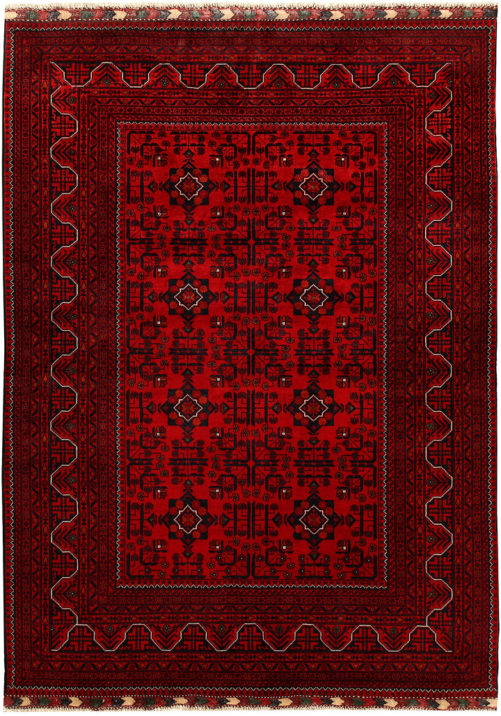 Dark Red Khal Mohammadi 5' 6 x 7' 8 - No. 67060 - ALRUG Rug Store