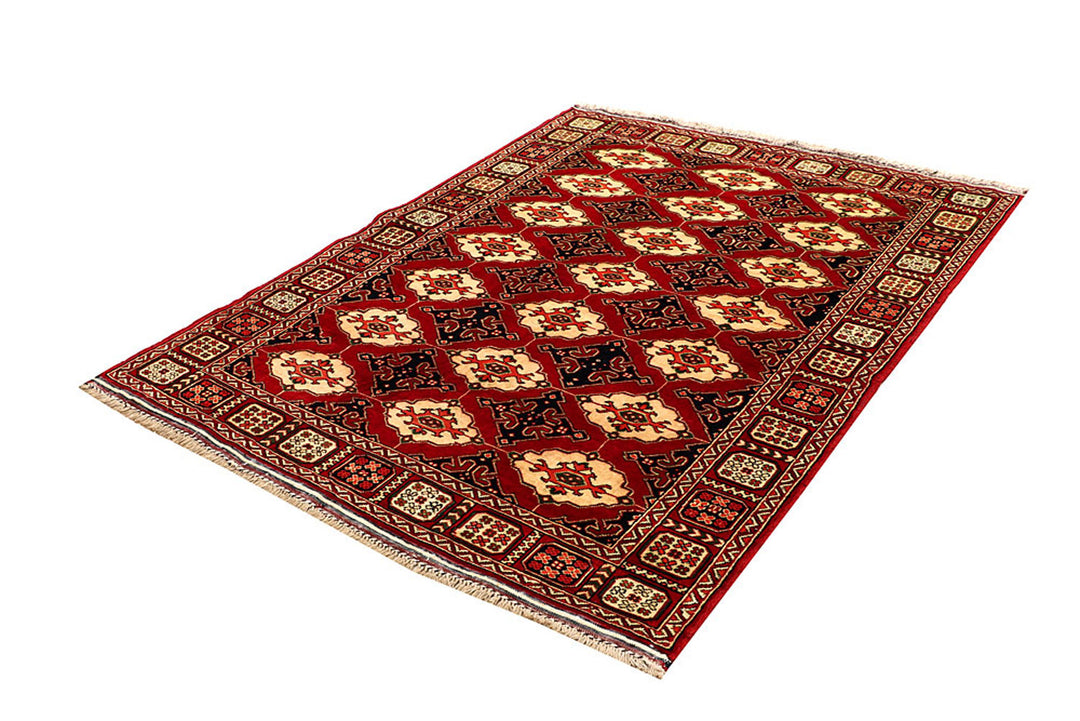 Dark Red Khal Mohammadi 4'  9" x 6'  4" - No. QA94272