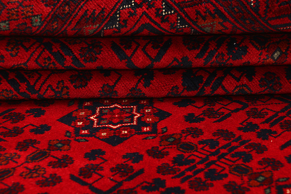 Dark Red Khal Mohammadi 6' 6 x 9' 9 - No. 67062 - ALRUG Rug Store