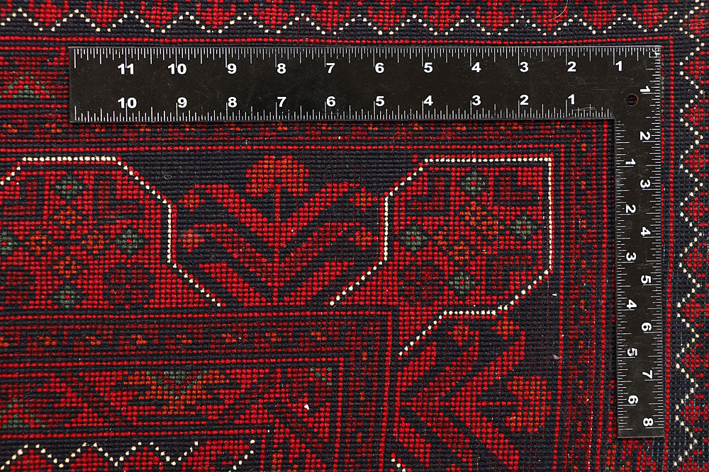 Dark Red Khal Mohammadi 6' 6 x 9' 9 - No. 67062 - ALRUG Rug Store