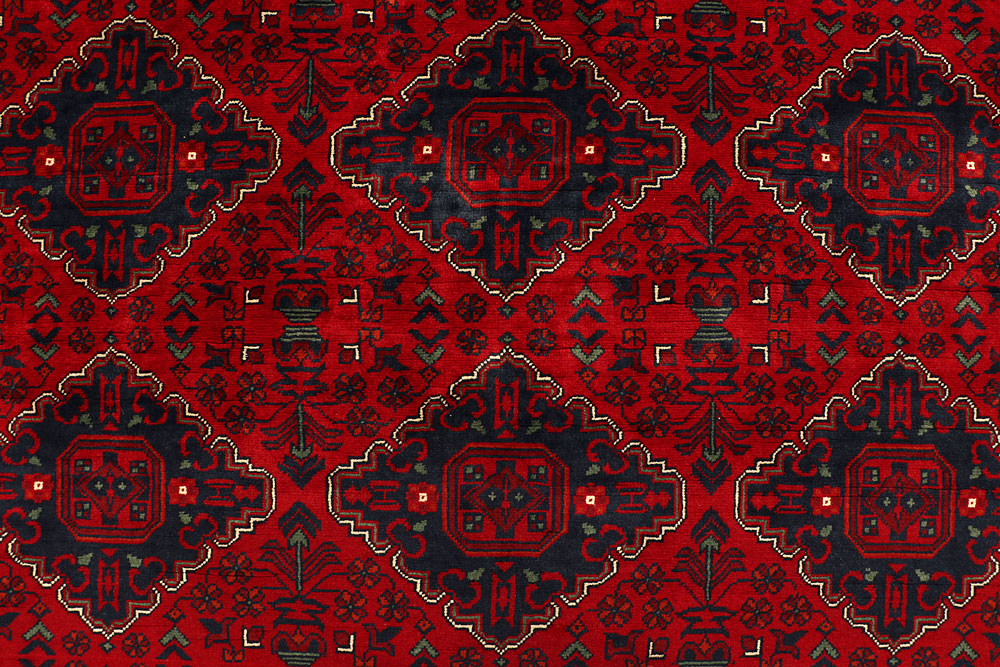 Dark Red Khal Mohammadi 6' 5 x 9' 6 - No. 67063 - ALRUG Rug Store