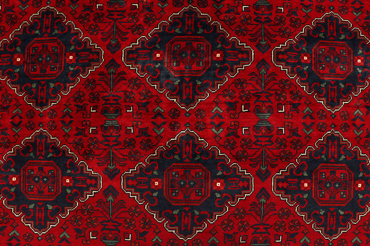 Dark Red Khal Mohammadi 6' 5 x 9' 6 - No. 67063 - ALRUG Rug Store