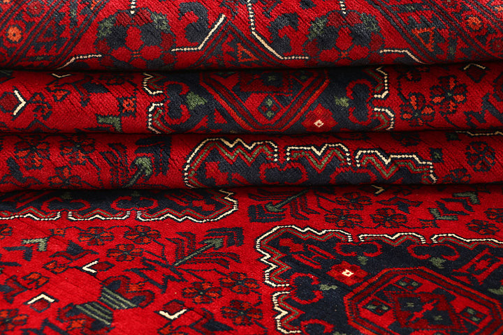 Dark Red Khal Mohammadi 6' 5 x 9' 6 - No. 67063 - ALRUG Rug Store