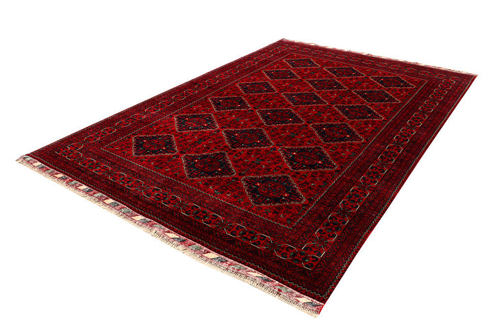 Dark Red Khal Mohammadi 6' 5 x 9' 6 - No. 67063 - ALRUG Rug Store