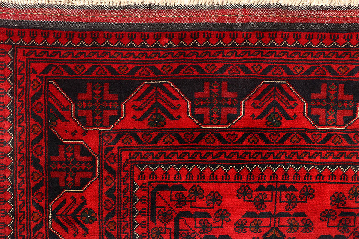 Dark Red Khal Mohammadi 6' 7 x 9' 3 - No. 67064 - ALRUG Rug Store