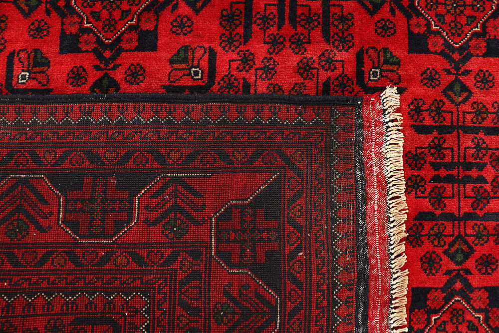 Dark Red Khal Mohammadi 6' 7 x 9' 3 - No. 67064 - ALRUG Rug Store