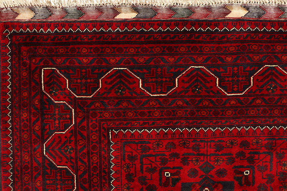 Dark Red Khal Mohammadi 6' 8 x 9' 7 - No. 67065 - ALRUG Rug Store