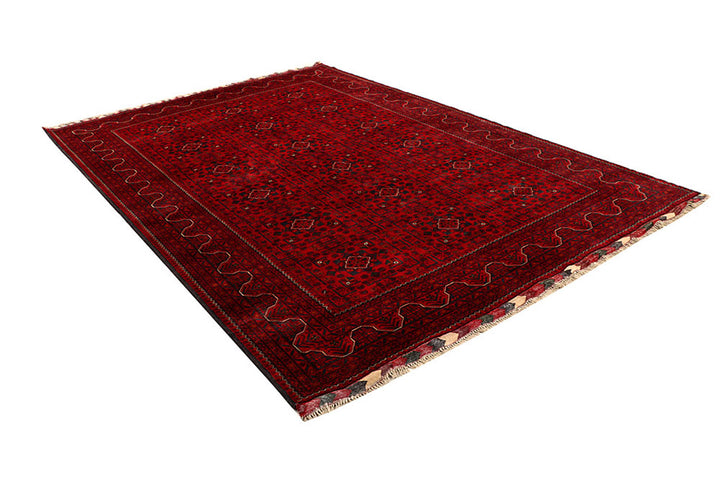Dark Red Khal Mohammadi 6'  8" x 9'  7" - No. QA90161