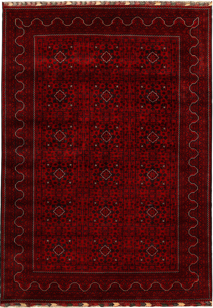 Dark Red Khal Mohammadi 6' 8 x 9' 7 - No. 67065 - ALRUG Rug Store