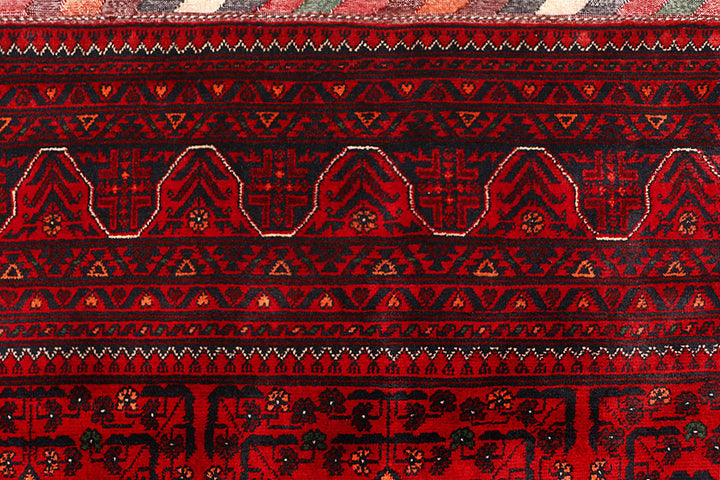 Dark Red Khal Mohammadi 6' 9 x 10' - No. 67066 - ALRUG Rug Store